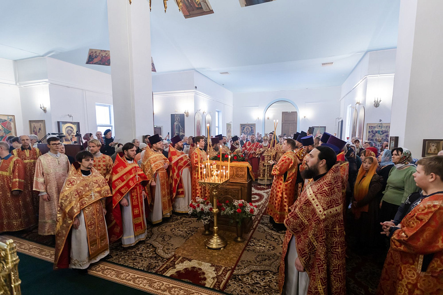 Архипастырский визит в 1-е Луховицкое благочиние