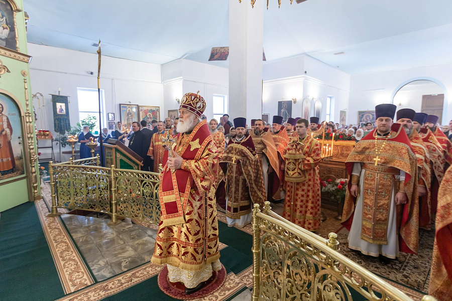 Архипастырский визит в 1-е Луховицкое благочиние