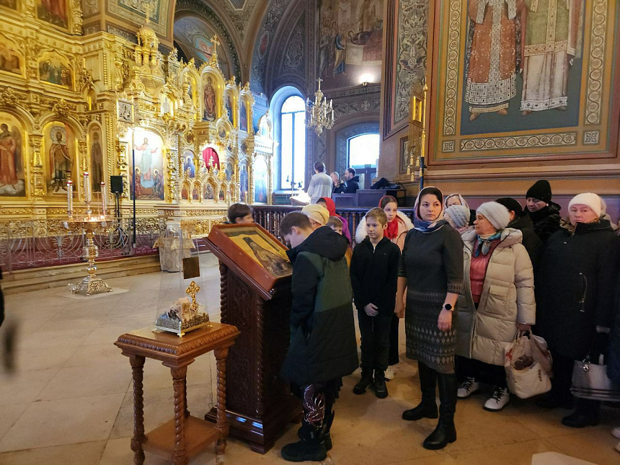Принесение иконы с частицей мощей святителя Николая Японского в Егорьевск