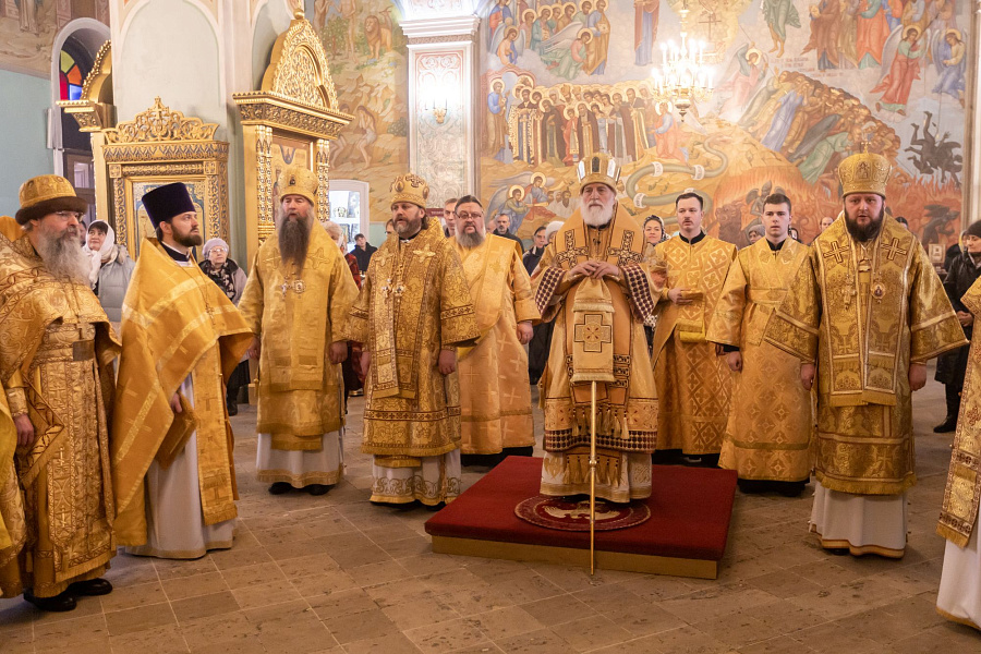 Божественная литургия во второй день праздника Рождества Христова в Коломне