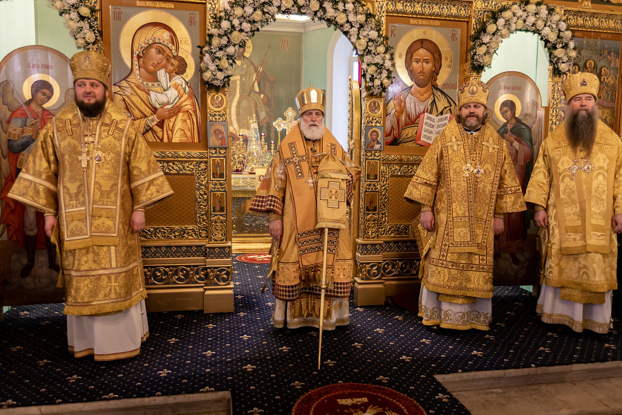 Божественная литургия во второй день праздника Рождества Христова в Коломне