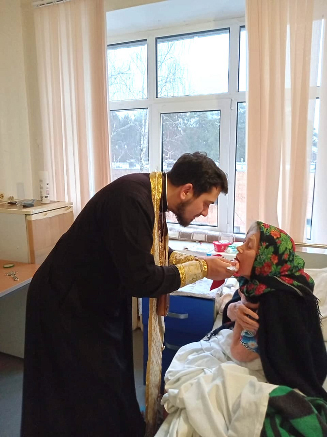 Празднование Рождества Христова в Егорьевской больнице