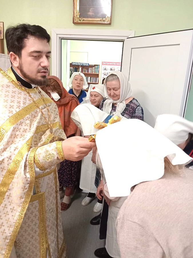Празднование Рождества Христова в Егорьевской больнице
