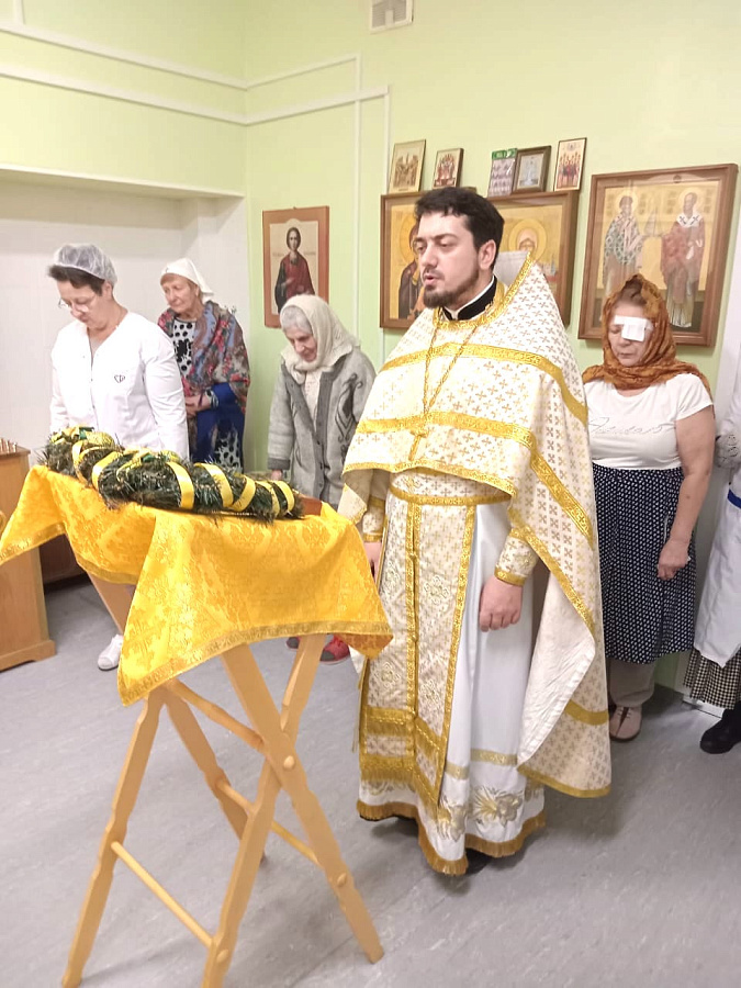 Празднование Рождества Христова в Егорьевской больнице