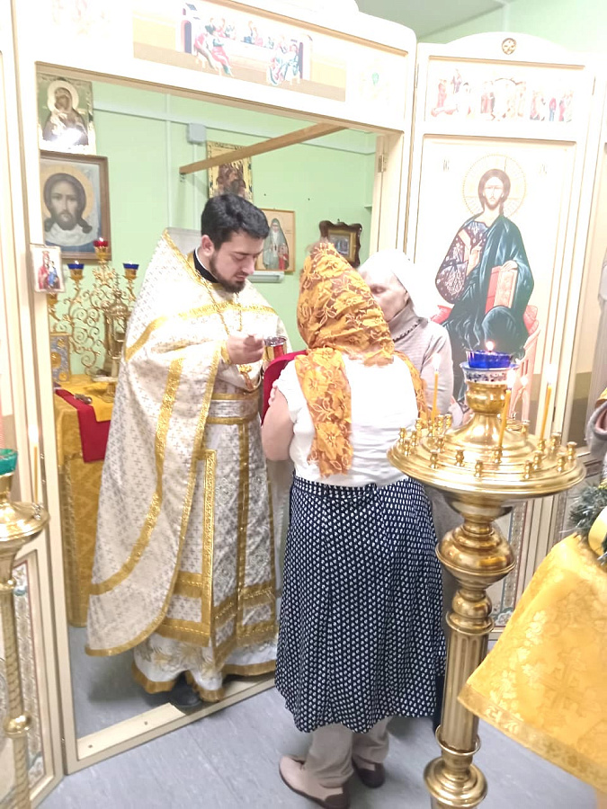 Празднование Рождества Христова в Егорьевской больнице