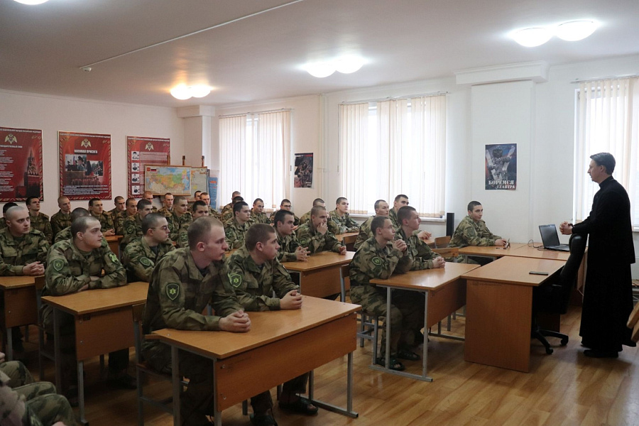 Рождественские встречи с военнослужащими Балашихи