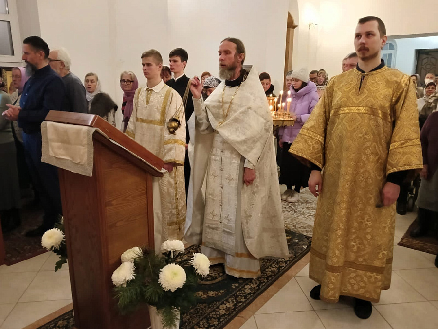 Рождество Христово во 2-ом Егорьевском благочинии