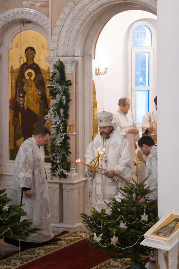 Архиерейское богослужение в Краснознаменске