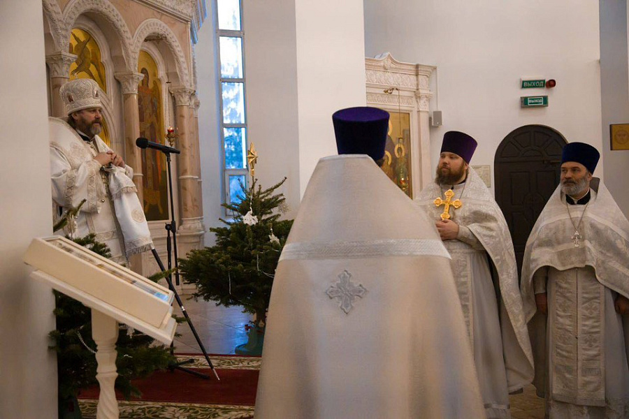 Архиерейское богослужение в Краснознаменске
