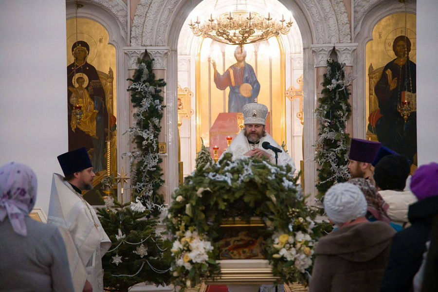 Архиерейское богослужение в Краснознаменске