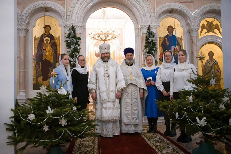 Архиерейское богослужение в Краснознаменске