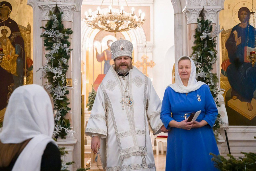 Архиерейское богослужение в Краснознаменске