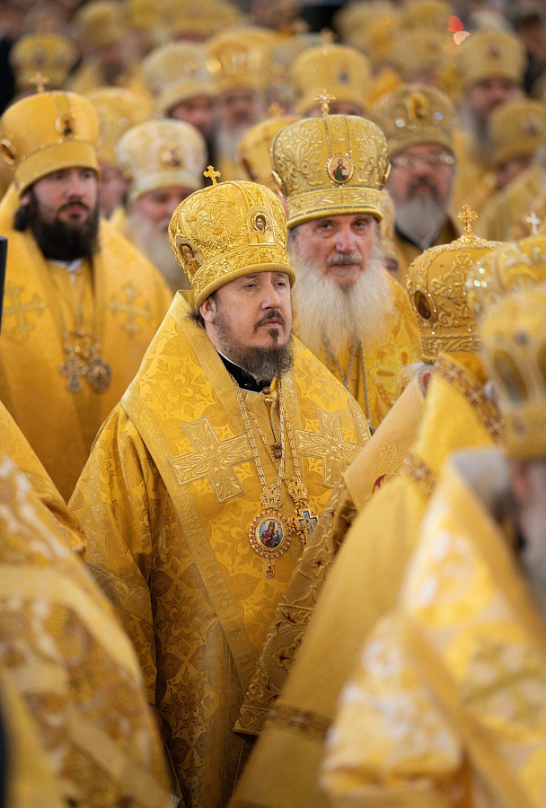 В шестнадцатую годовщину интронизации Святейшего Патриарха Кирилла в Храме Христа Спасителя совершена Божественная литургия