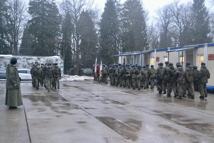Митинг в 210-м зенитно-ракетном полку