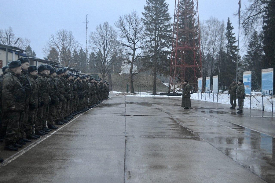 Митинг в 210-м зенитно-ракетном полку