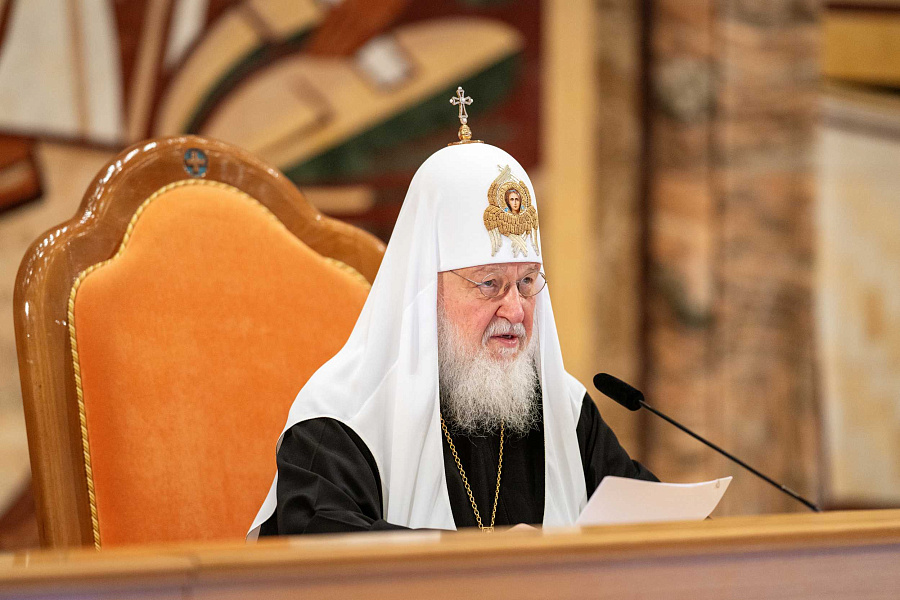 Святейший Патриарх Кирилл провёл общее собрание духовенства Московской митрополии