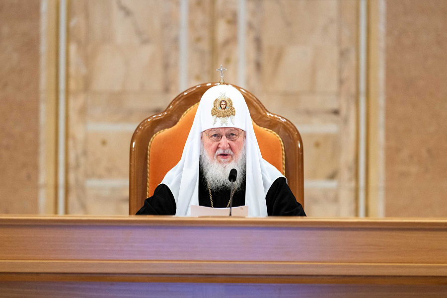Святейший Патриарх Кирилл провёл общее собрание духовенства Московской митрополии