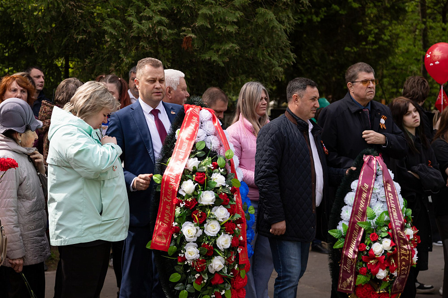 Панихида на Старом кладбище города Коломны