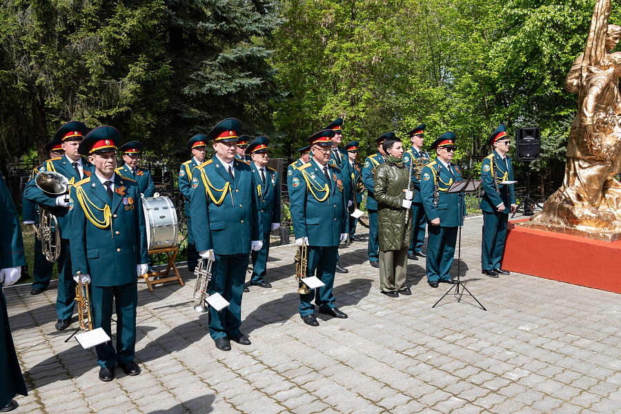 Панихида на Старом кладбище города Коломны