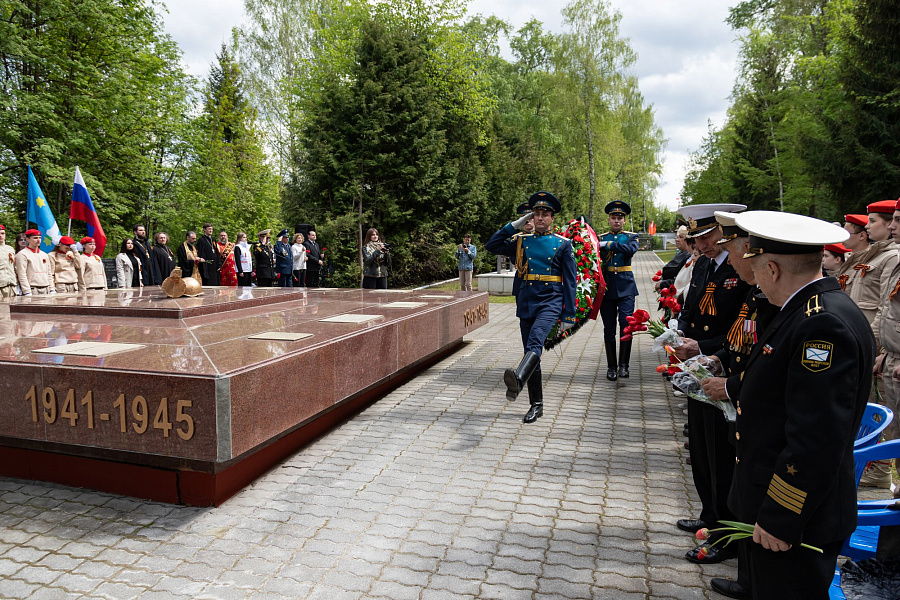 Панихида на Старом кладбище города Коломны