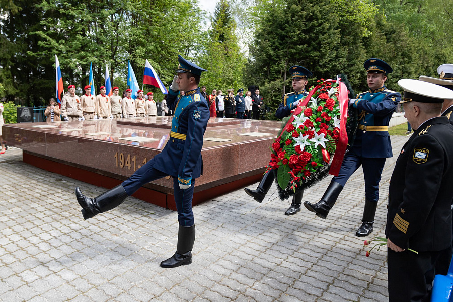Панихида на Старом кладбище города Коломны