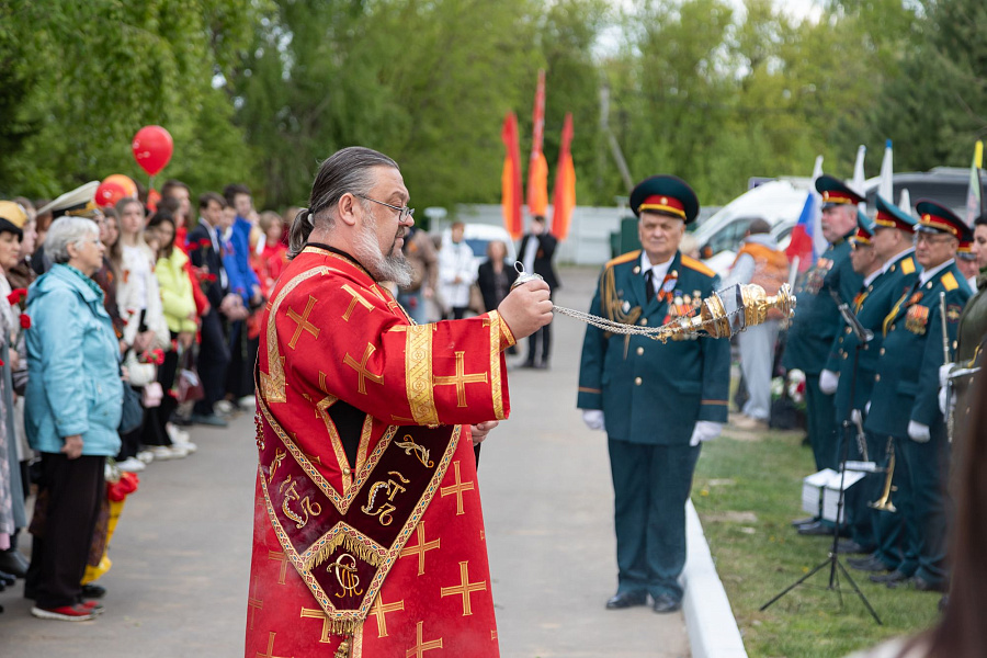 Панихида на Старом кладбище города Коломны