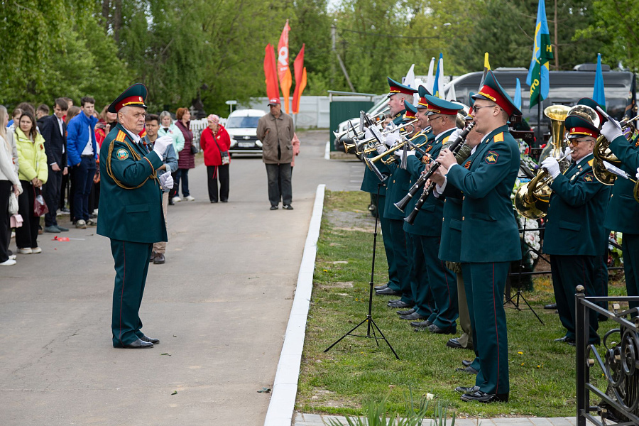 Панихида на Старом кладбище города Коломны