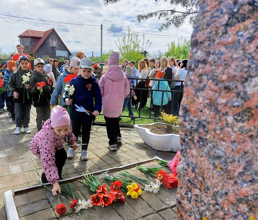 День Победы в с. Нижнее Хорошово