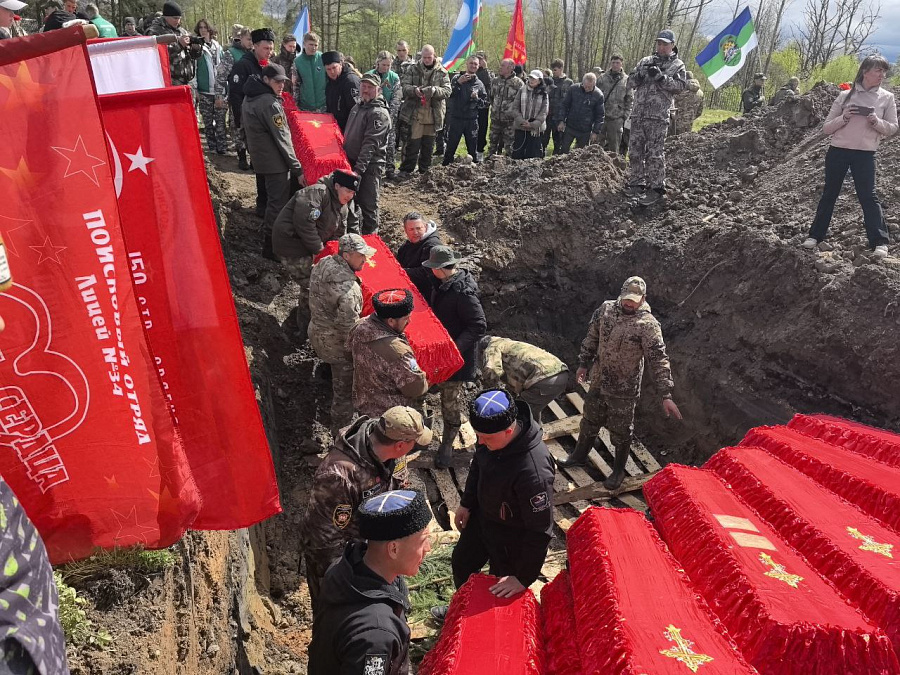 Поисковый отряд из Московской митрополии на Юбилейной международной Вахте Памяти 2025 в Новгородской области