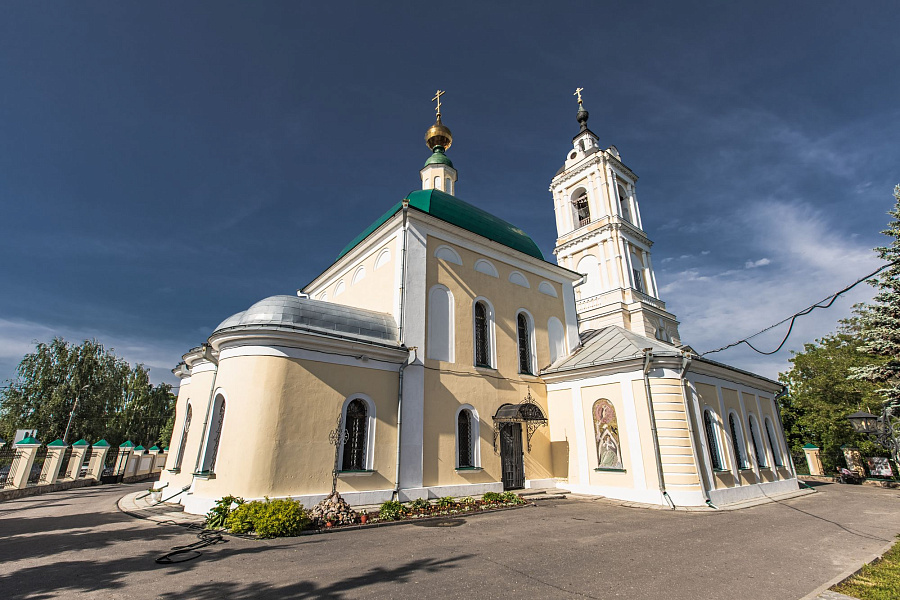 Архипастырское посещение Свято-Троицкого храма (на Репне) города Коломны