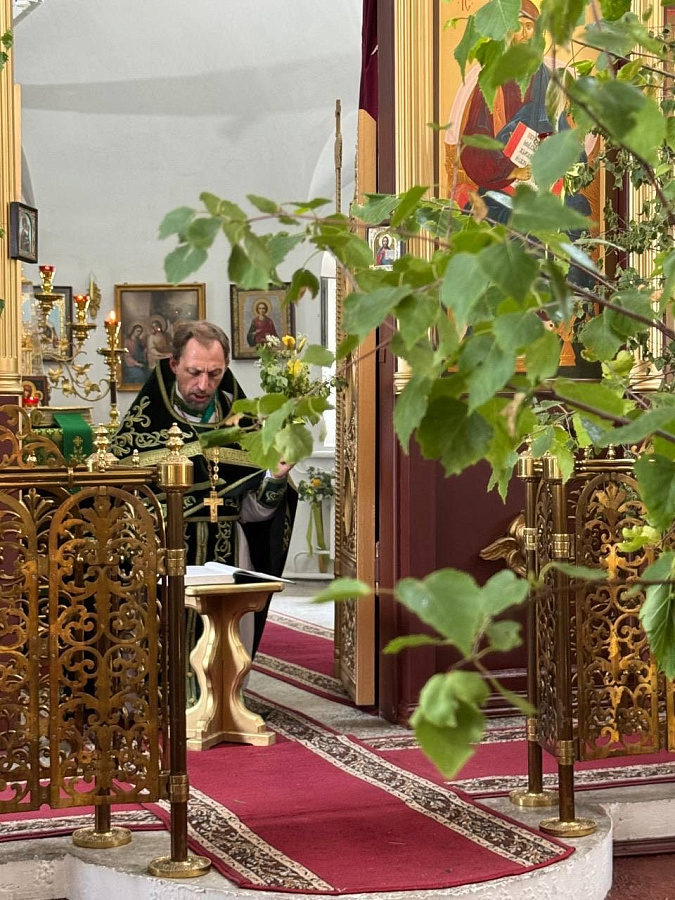 Престольный праздник Троицкого храма села Заворово