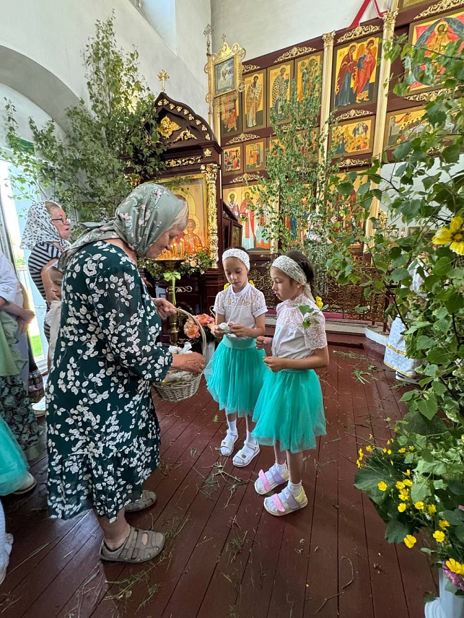 Престольный праздник Троицкого храма села Заворово