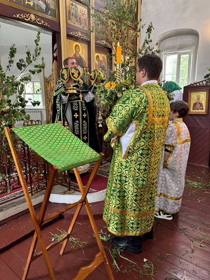 Престольный праздник Троицкого храма села Заворово