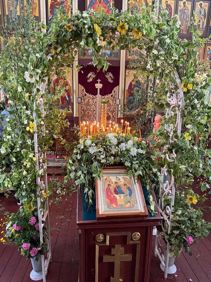 Престольный праздник Троицкого храма села Заворово