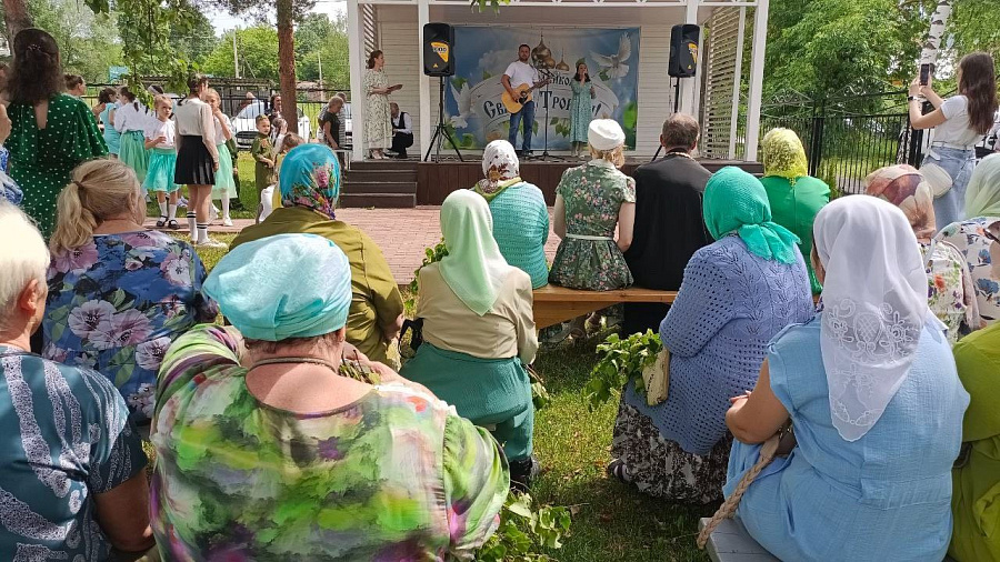 Престольный праздник Троицкого храма села Заворово