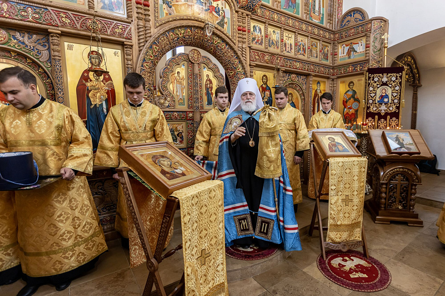 Престольный праздник храма святителя Василия Рязанского села Протекино Зарайского городского округа