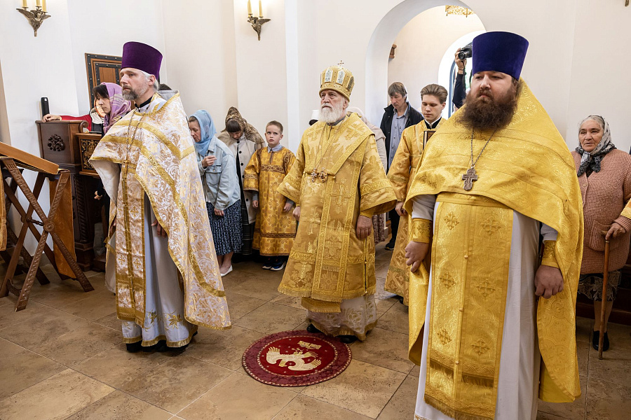 Престольный праздник храма святителя Василия Рязанского села Протекино Зарайского городского округа