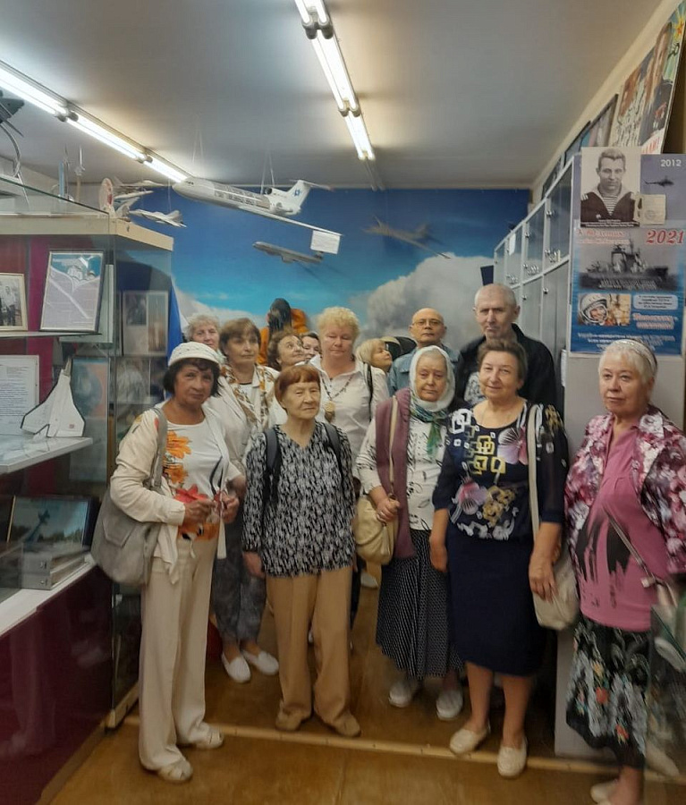 Участники «Активного долголетия» на Пантелеимоновском приходе города Жуковского в июне