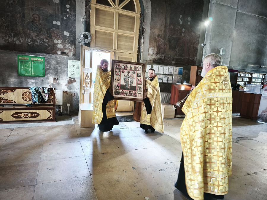 Принесение списка Зарайской иконы святителя Николая Чудотворца в г. Бронницы 