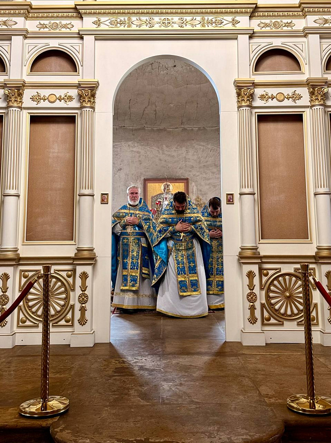 Престольный праздник Иерусалимской иконы Божией Матери в г. Бронницы