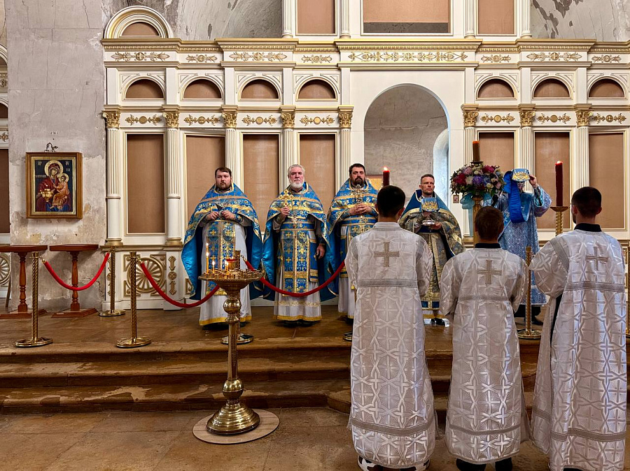 Престольный праздник Иерусалимской иконы Божией Матери в г. Бронницы