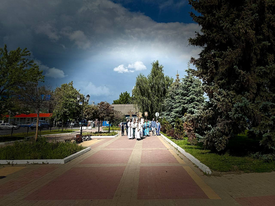 Престольный праздник Иерусалимской иконы Божией Матери в г. Бронницы