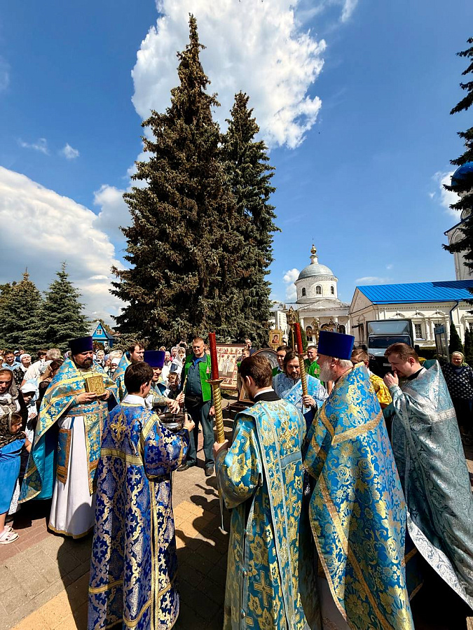 Престольный праздник Иерусалимской иконы Божией Матери в г. Бронницы