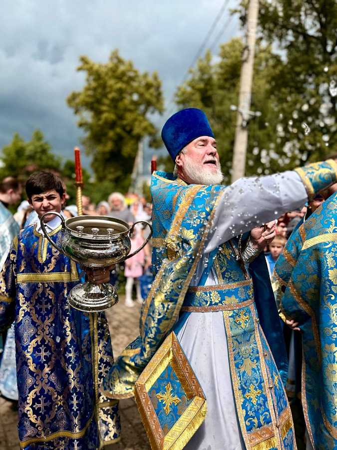 Престольный праздник Иерусалимской иконы Божией Матери в г. Бронницы