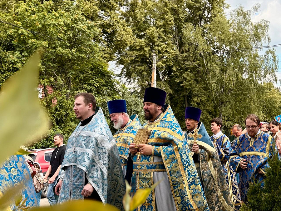 Престольный праздник Иерусалимской иконы Божией Матери в г. Бронницы