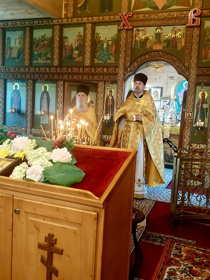 День памяти святителя Ионы в Скорбященском храме в селе Ульянино