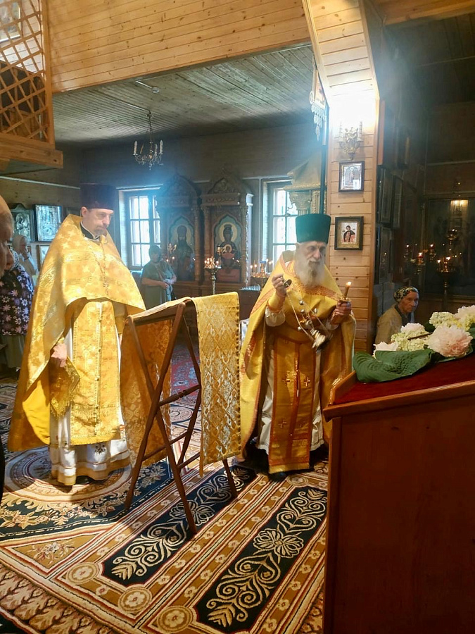 День памяти святителя Ионы в Скорбященском храме в селе Ульянино