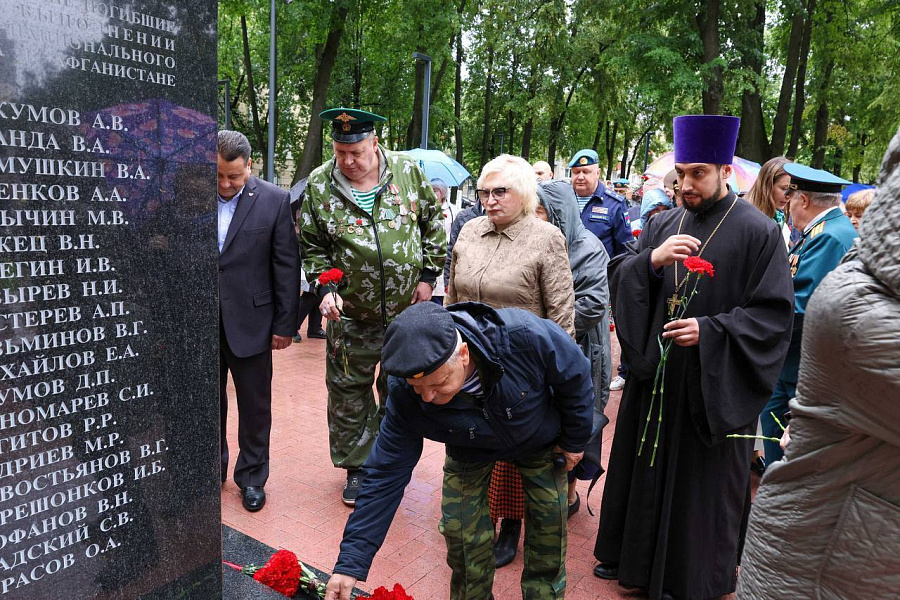 Торжественное мероприятие, посвящённое Дню ветеранов боевых действий, в г.о. Подольск