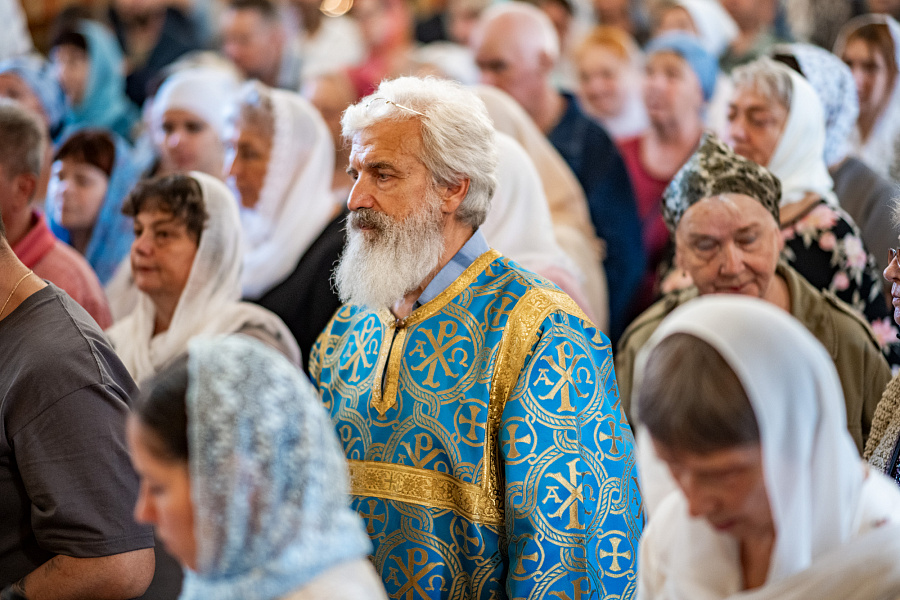 Архиерейское богослужение в Казанском храме города Котельники