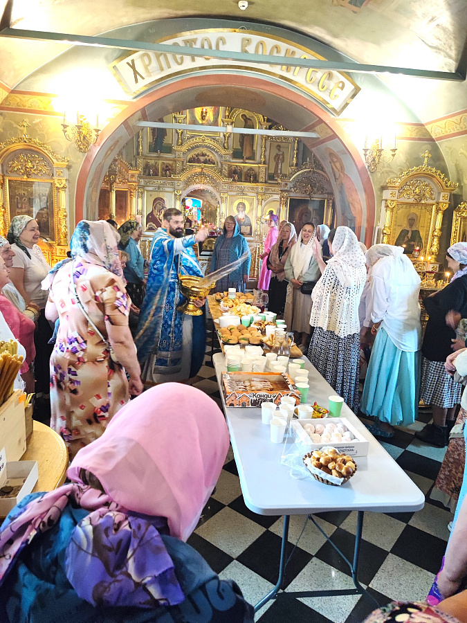 Престольный праздник в Казанском храме деревни Богдановка г.о. Коломна